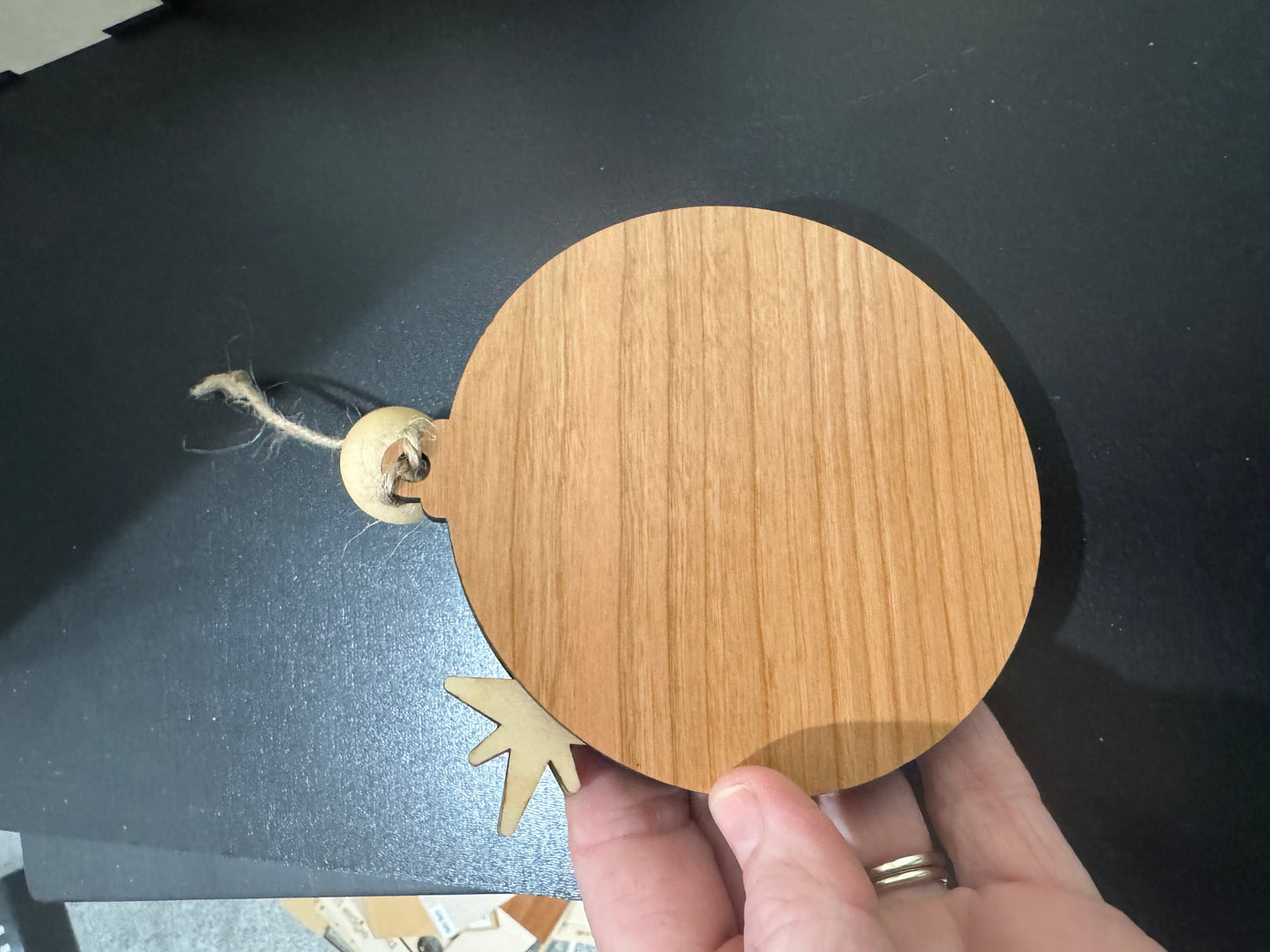 Nativity Countdown Ornament