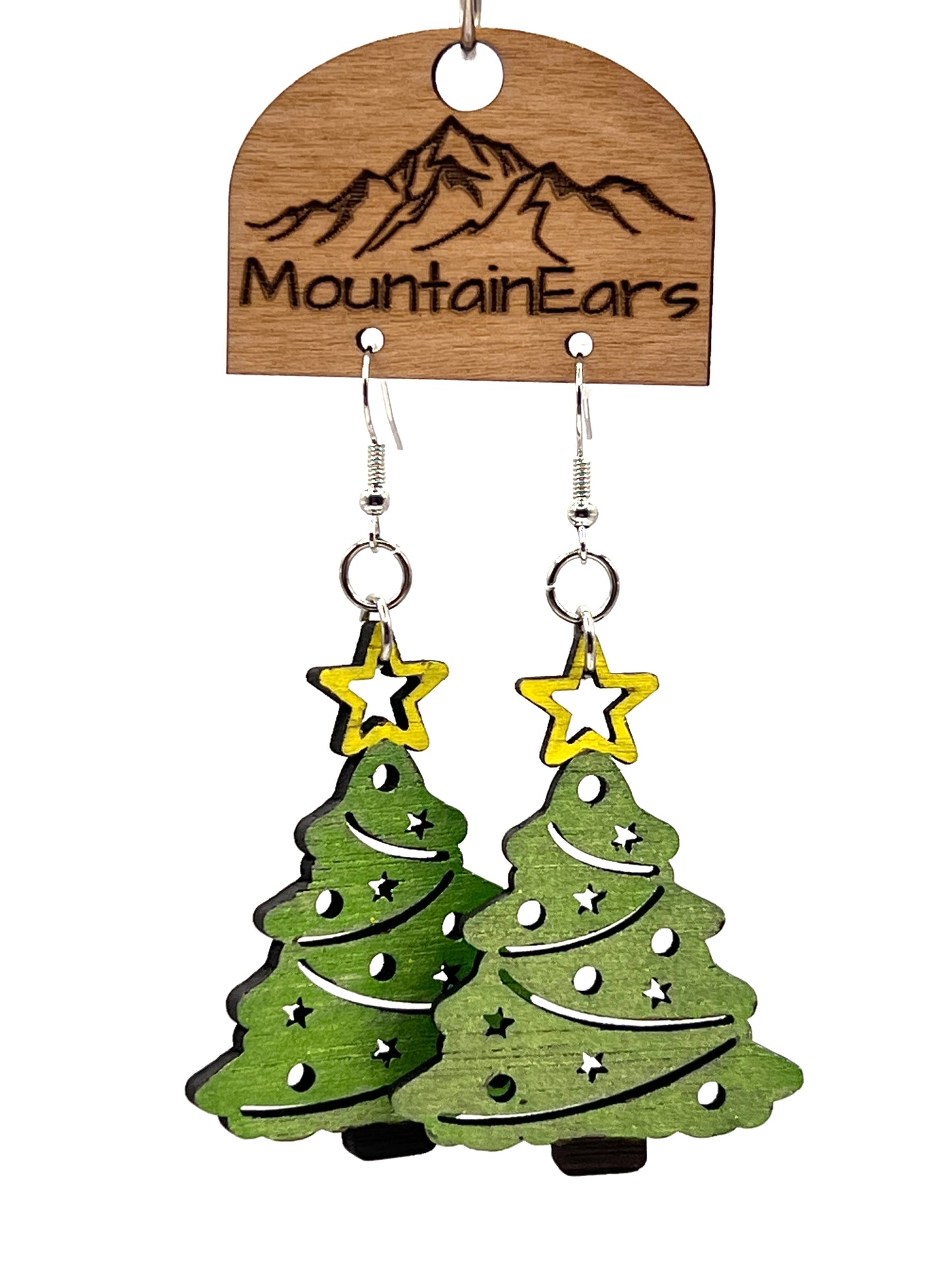 Earrings E0109 - Christmas Trees