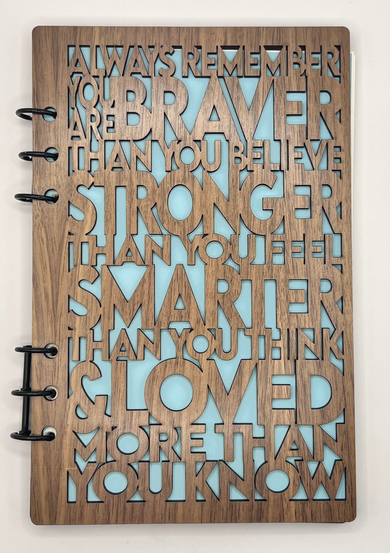 Wooden Notebook N4001 - Braver