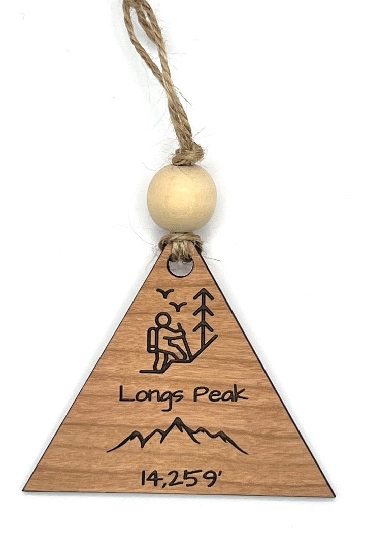 Colorado 14er Mountain Ornament