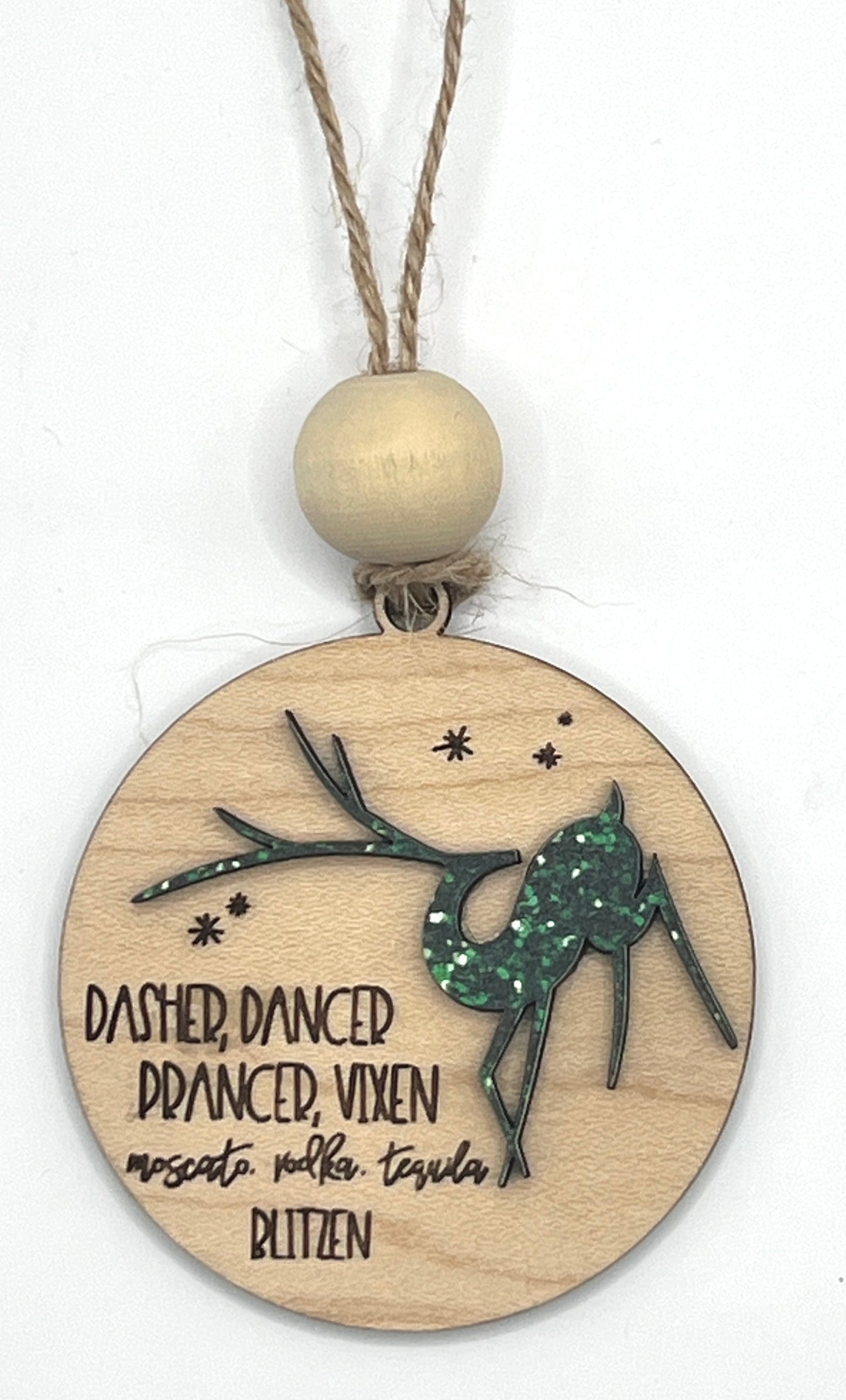 Ornament O1020 - Blitzen Green