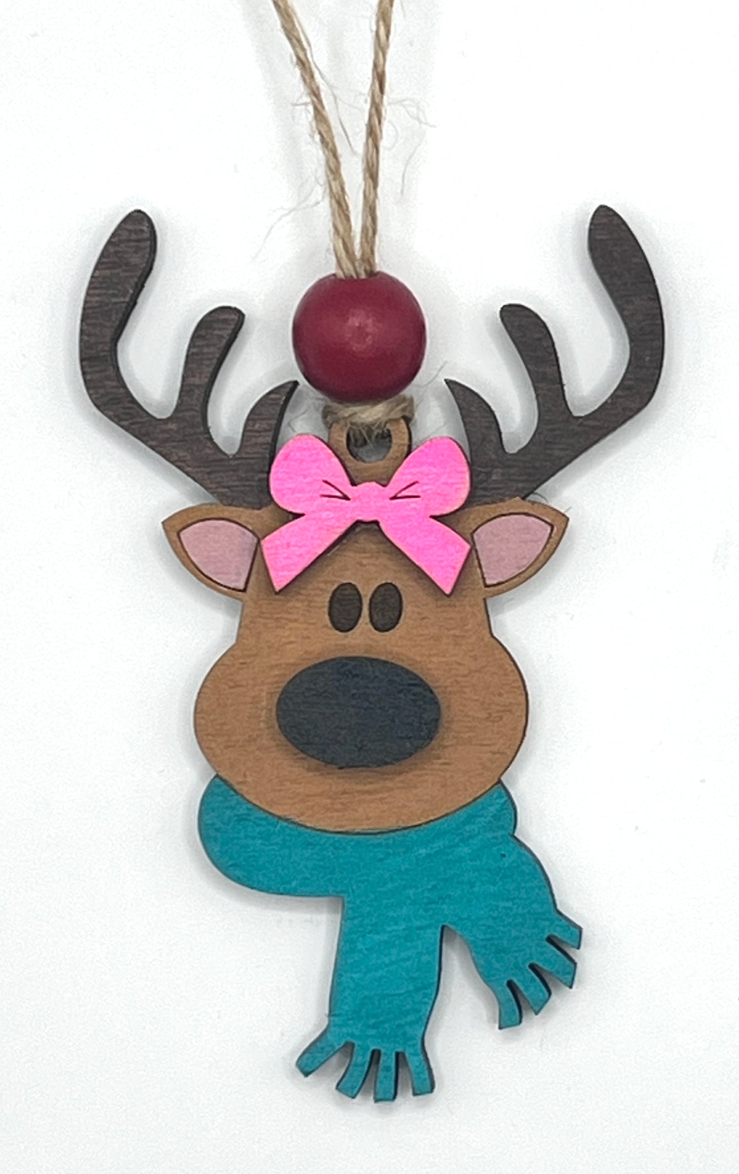 Ornament O1026 - Reindeer Blue