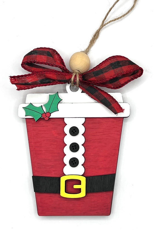 Ornament O1039 - Santa Card Holder